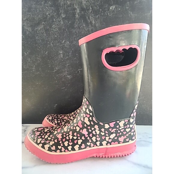 Splash Me Girls Adelina Rain Boots Size 6 - Picture 3 of 10